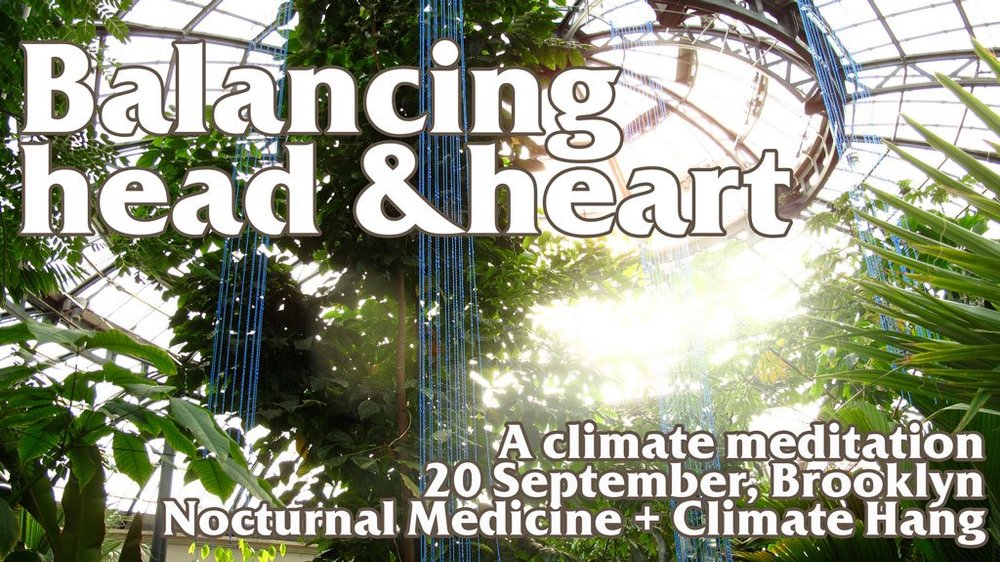 Balancing Head &amp; Heart - Climate Week 2023